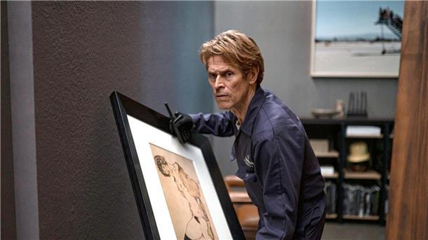 Willem Dafoe als Nemo in einer Szene des Films „Inside“.
