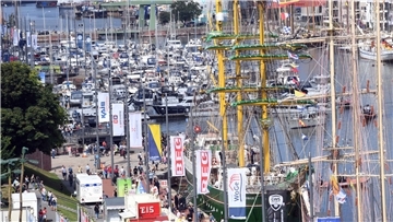 Windjammer soweit das Auge reicht - dafür stehen die Maritimen Tage in Bremerhaven. Sie sollen im nächsten Jahr vom 16. bis 23. August stattfinden.