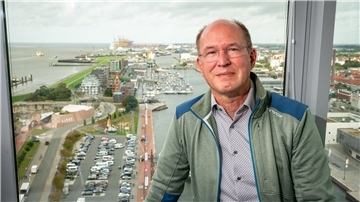 „Wir haben Geschichte der maritimen Wirtschaft geschrieben“: Uwe von Bargen ist Direktor für Umwelt- und Nachhaltigkeitsstrategie bei Bremenports.