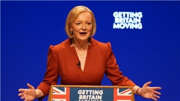 „Wir sind die einzige Partei, die einen klaren Plan hat“, behauptet die britische Premierministerin Truss beim Parteitag der Konservativen.