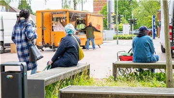 Wochenmarkt in Leherheide: Die AfD und die "Bürger in Wut" sammelten in dem Ortsteil Leherheide-West teilweise mehr als 50 Prozent der Stimmen ein. 