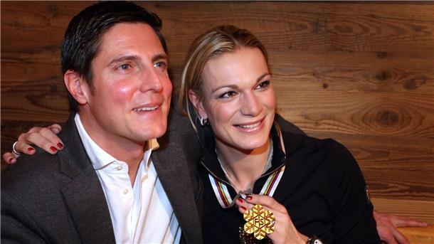 Wollen weiter Freunde bleiben: Maria Höfl-Riesch und Marcus Höfl. (Archivbild)