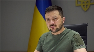 Wolodymyr Selenskyj hat die Reden für das Buch „Botschaft aus der Ukraine“ selbst ausgewählt.