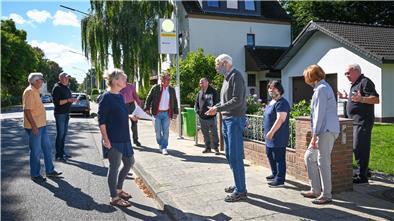 Wulsdorfer beschweren sich über eine Bushaltestelle in der Straße Dreibergen.