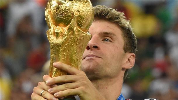 Wurde mit Podolski zusammen Weltmeister: Thomas Müller