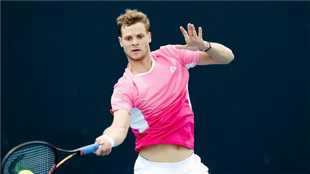 Auch ohne Zverev: Deutsches Tennis-Team auf Kurs Yannick Hanfmann sorgt für das 2:0.