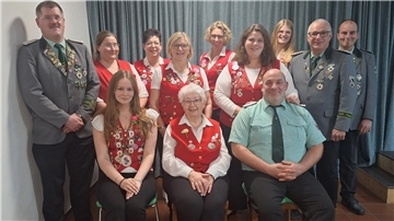 Zahlreiche Ehrungen wurden auf der Jahreshauptversammlung des Schützenvereins Badenstedt vorgenommen.