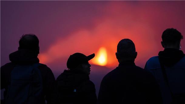 Vulkanausbruch auf Island nach drei Wochen beendet Zahlreiche Interessierte strömten in die Region, um das seltene Spektakel live zu erleben. (Archivbild)
