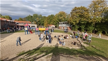 Zahlreiche Mitmachaktionen an der Grundschule Engeo sorgten für Abwechslung bei der Jubiläumsfeier. 