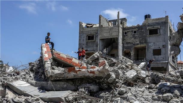 Zerstörung im Gazastreifen: Ein geplantes Abkommen sieht unter anderem vor, dass die Kämpfe dauerhaft eingestellt werden sollen.