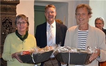 Luise Del Testa, Henning Fricke und Jan Jaap Roosing
