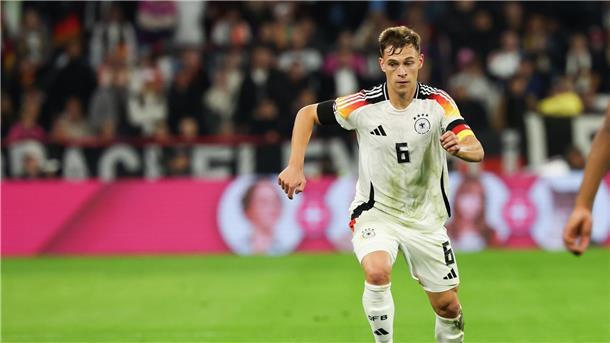 Zum 100. Mal für Deutschland: Kapitän Joshua Kimmich.