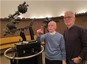  Ehrenvorsitzender Reinhard Herden (84) und Vorsitzende Hans-Heinrich Berends (72) 