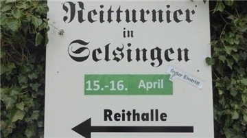 Zwei Tage lang wird in Selsingen interessanter Turniersport geboten.