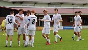 Zweimal gab es für die U19 vom JFV A/O/B/H/H gegen BW Lohne in der zweiten Hälfte der Partie Grund zum Jubeln.