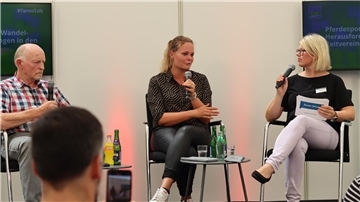 ZZ beim Tarms-Talk bei der Tarmstedter Ausstellung.