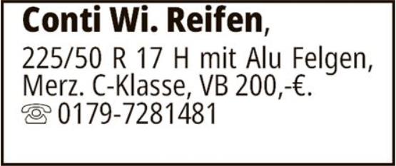 Anzeige